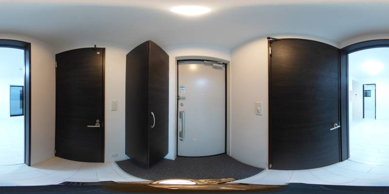 パノラマ画像玄関