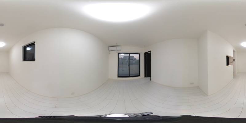 パノラマ画像リビング