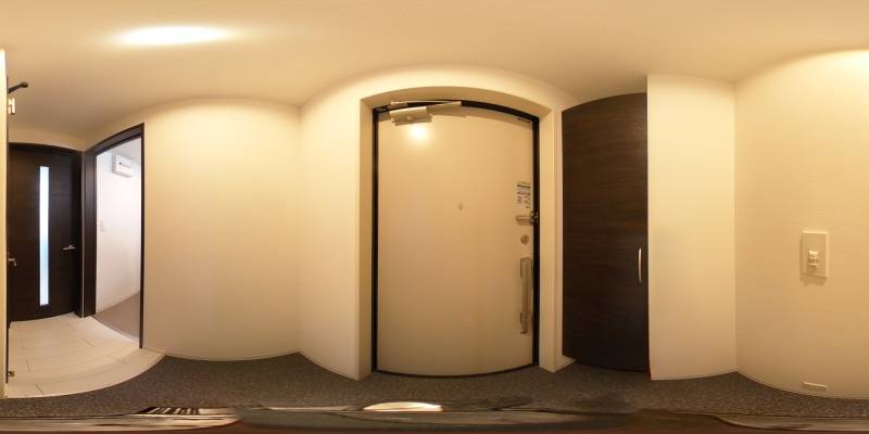 パノラマ画像玄関