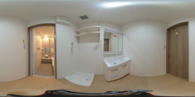 パノラマ画像洗面所