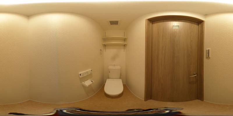 パノラマ画像トイレ