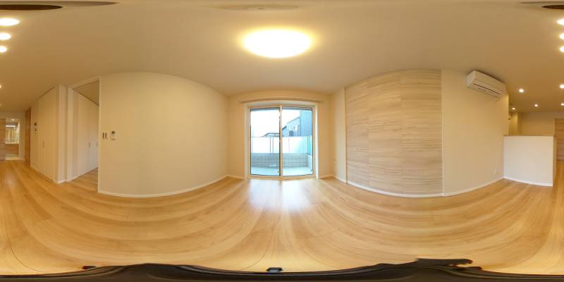 パノラマ画像リビング