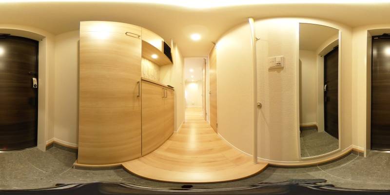 パノラマ画像玄関