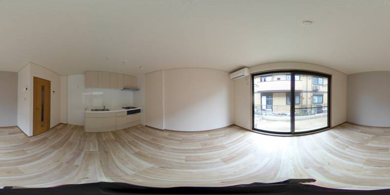 パノラマ画像リビング