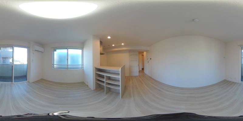 パノラマ画像リビング