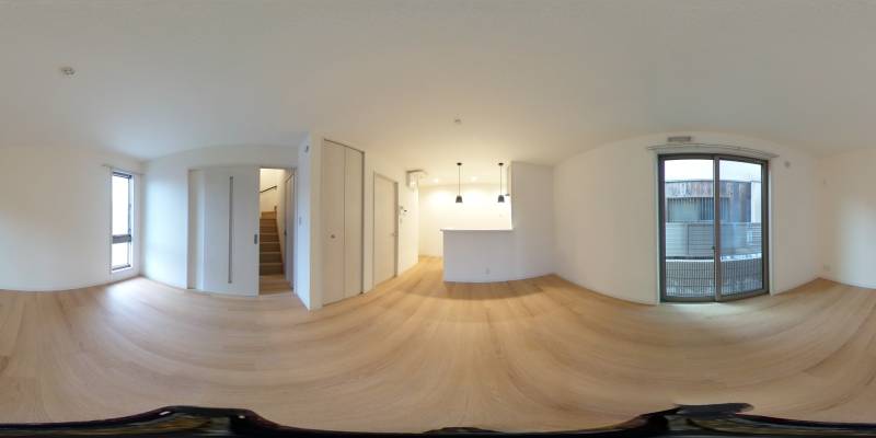 パノラマ画像リビング