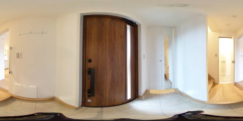 パノラマ画像玄関