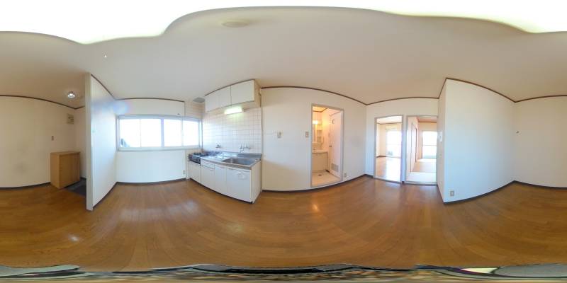 パノラマ画像リビング