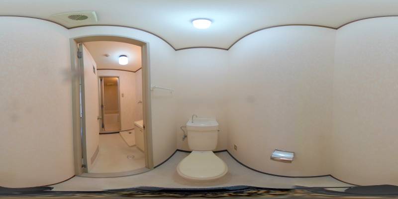 パノラマ画像トイレ