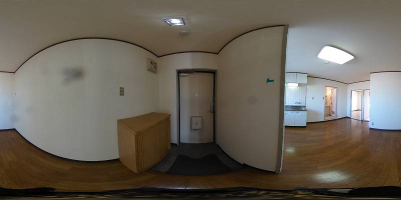 パノラマ画像玄関