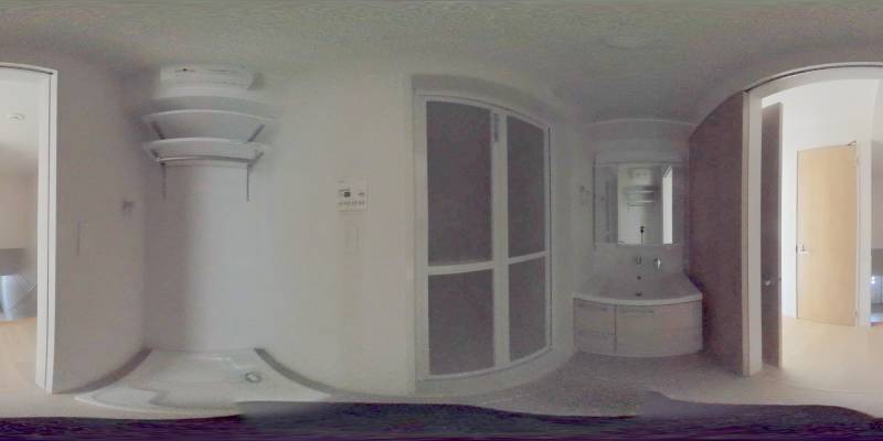 パノラマ画像洗面所
