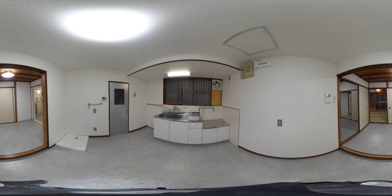 パノラマ画像キッチン