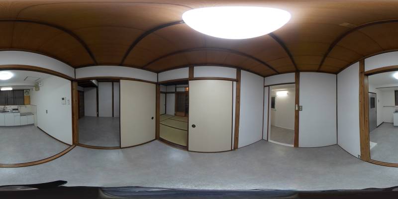 パノラマ画像リビング