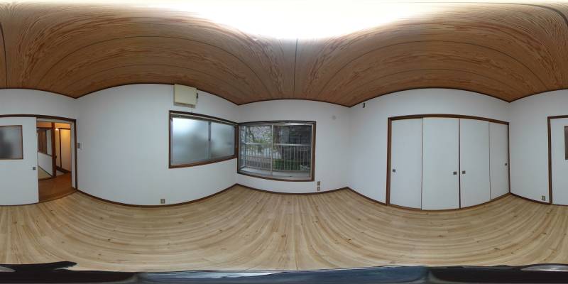 パノラマ画像洋室