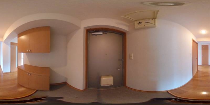 パノラマ画像玄関