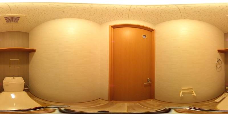 パノラマ画像トイレ