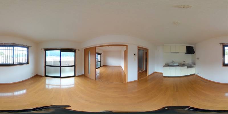 パノラマ画像洋室