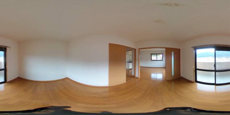 パノラマ画像洋室