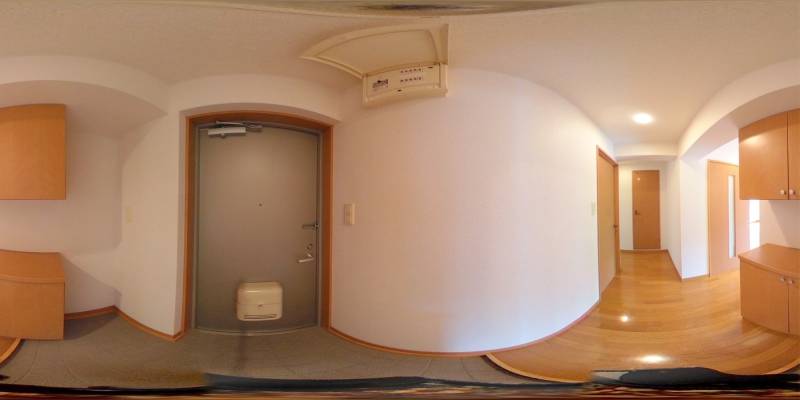 パノラマ画像玄関