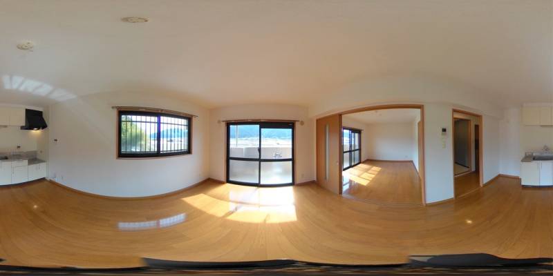 パノラマ画像洋室