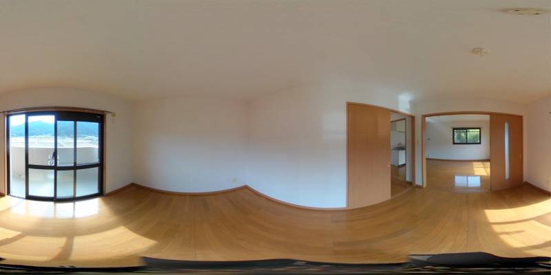 パノラマ画像洋室