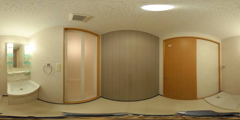 パノラマ画像洗面所