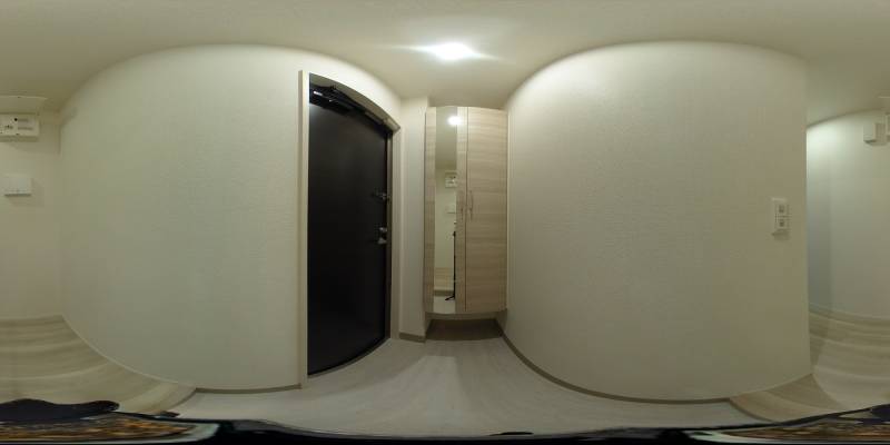 パノラマ画像玄関