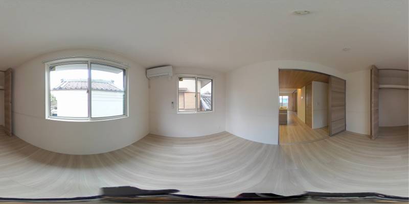 パノラマ画像洋室