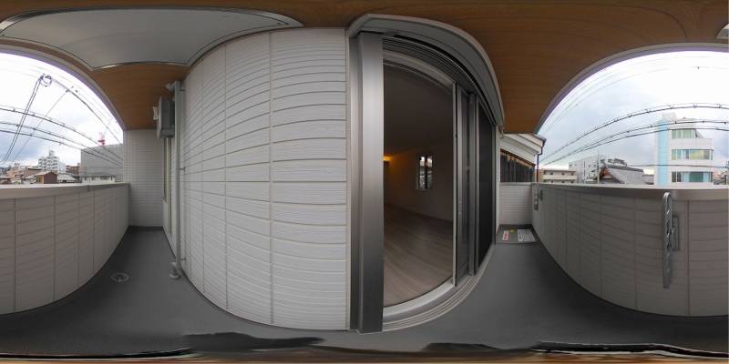 パノラマ画像洗面所