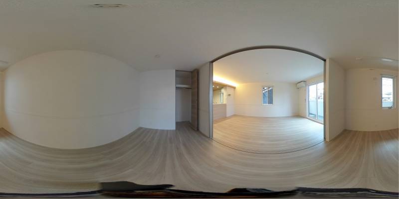 パノラマ画像洋室