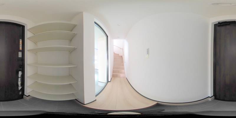 パノラマ画像玄関