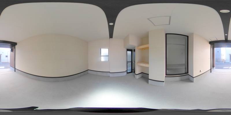 パノラマ画像駐車場