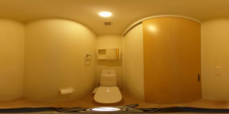 パノラマ画像トイレ