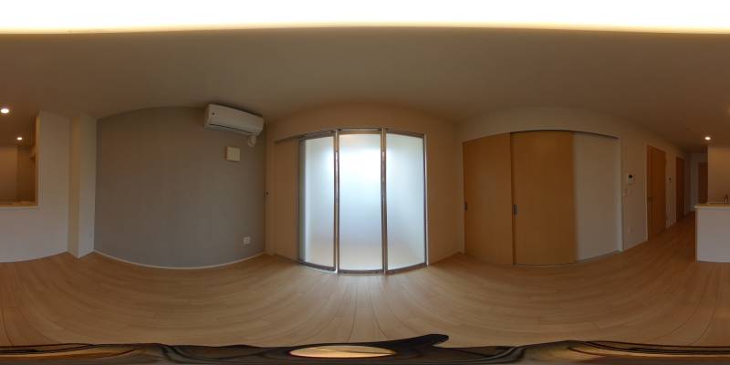 パノラマ画像リビング