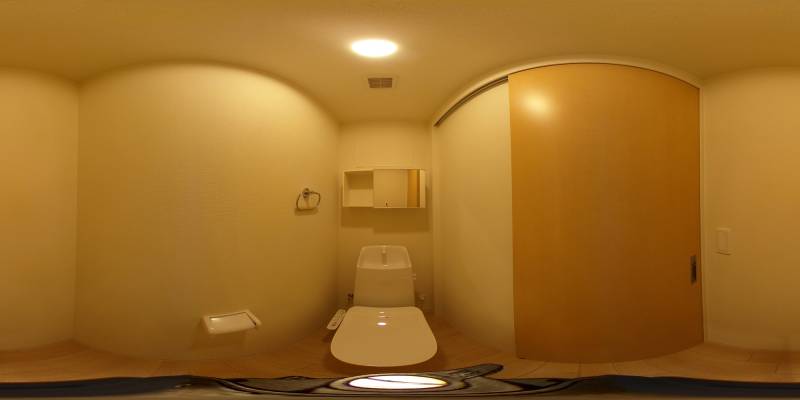 パノラマ画像トイレ