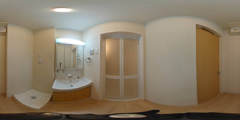 パノラマ画像洗面所