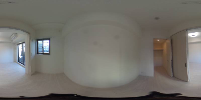 パノラマ画像洋室