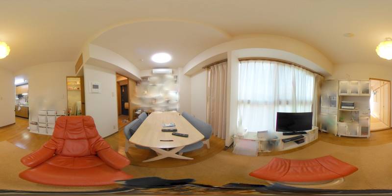 パノラマ画像ダイニング