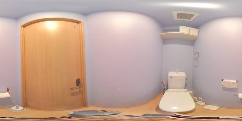 パノラマ画像トイレ