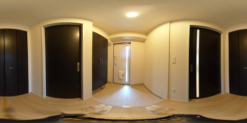 パノラマ画像玄関