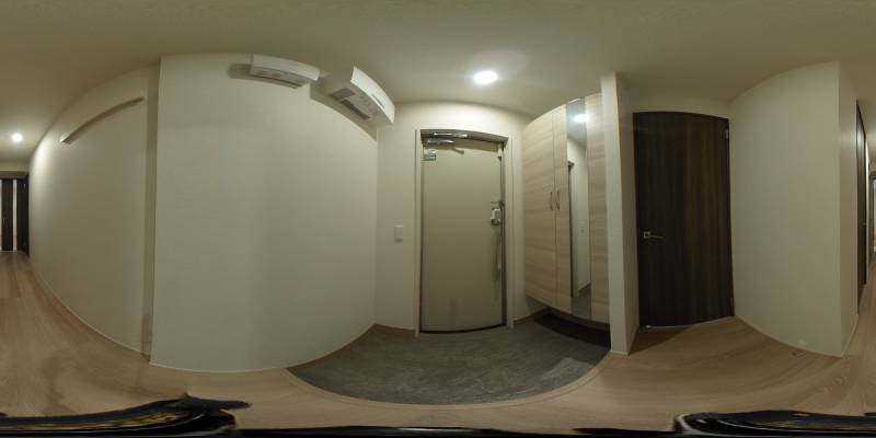 パノラマ画像玄関