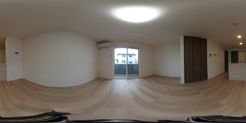 パノラマ画像リビング