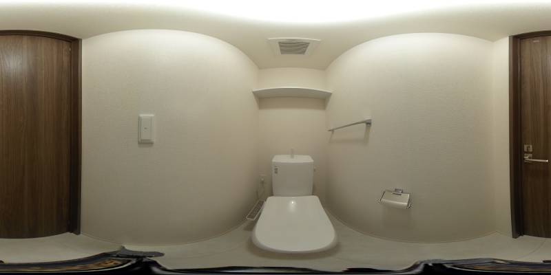 パノラマ画像トイレ
