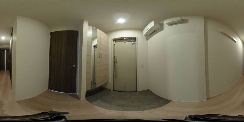 パノラマ画像玄関