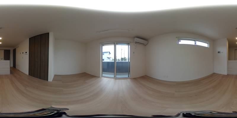 パノラマ画像リビング