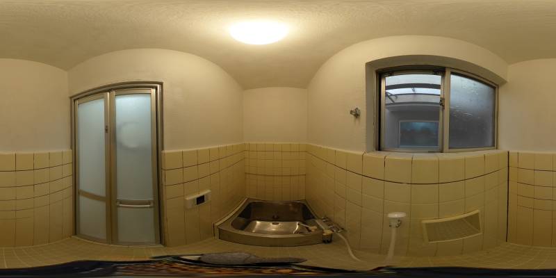 パノラマ画像バスルーム