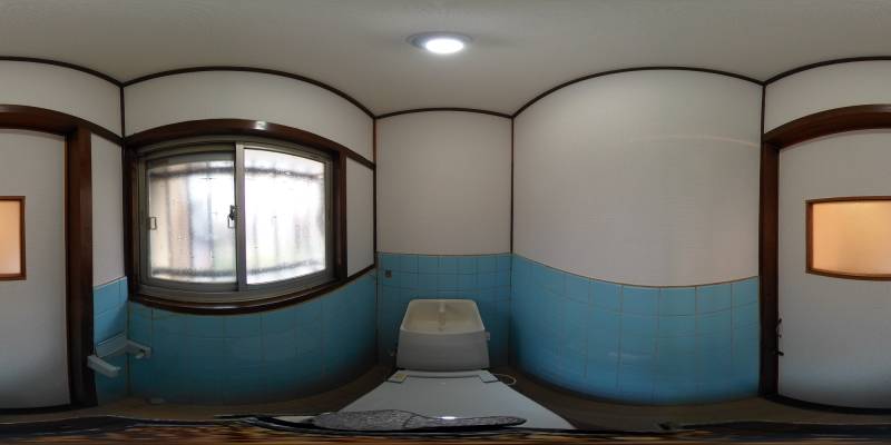 パノラマ画像トイレ