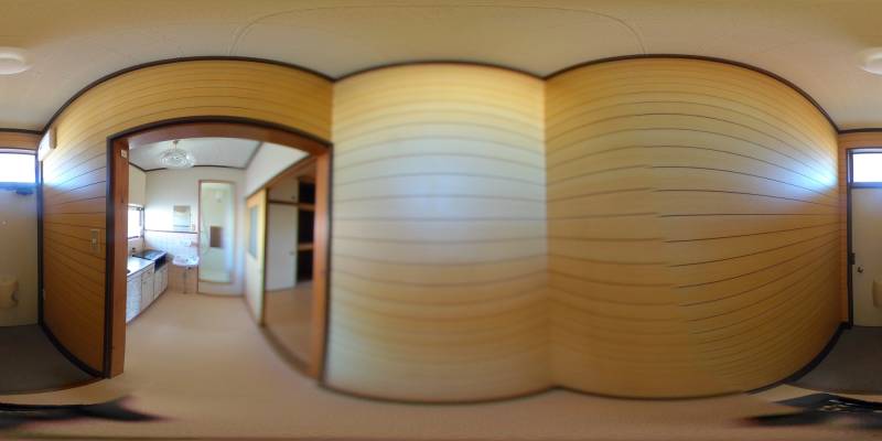 パノラマ画像玄関