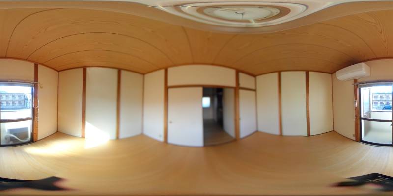 パノラマ画像洋室