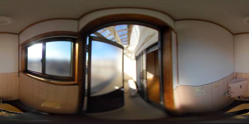 パノラマ画像トイレ